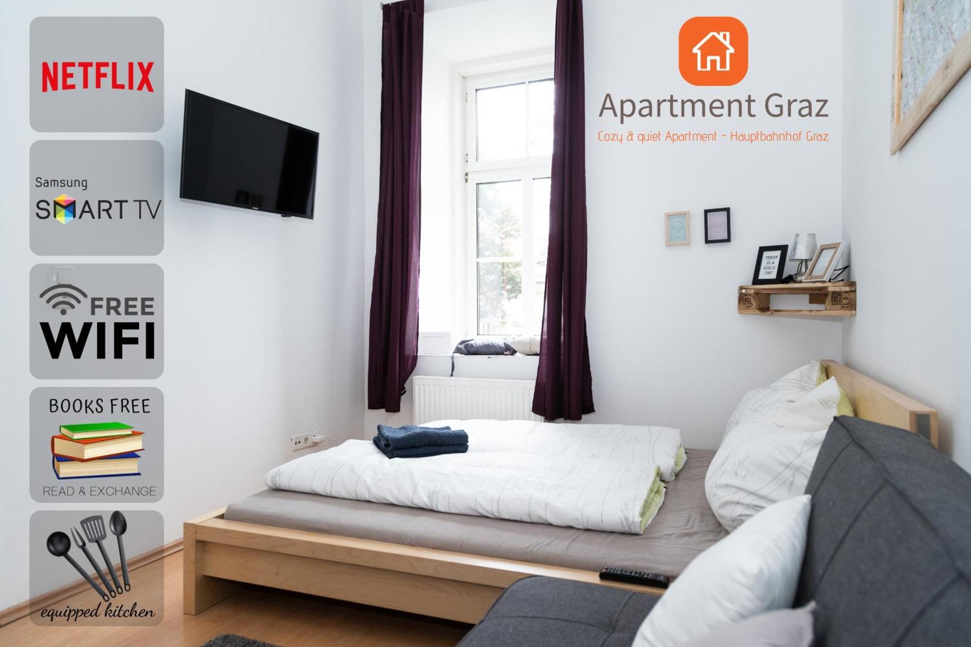 Cozy & Quiet Close To Hauptbahnhof * Graz